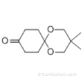 1,5-Dioxaspiro [5.5] undecan-9-one, 3,3-diméthyl- CAS 69225-59-8